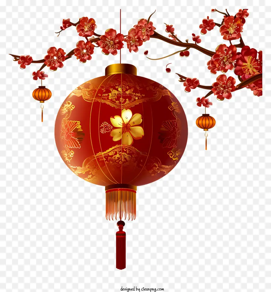 Año Nuevo Chino，Linterna China PNG