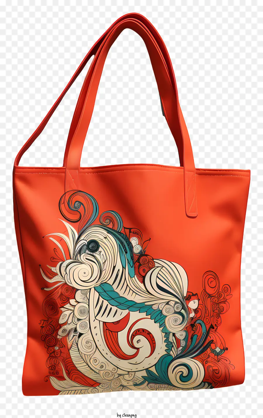 Bolso De Mano Ecológico，Bolsa Naranja PNG