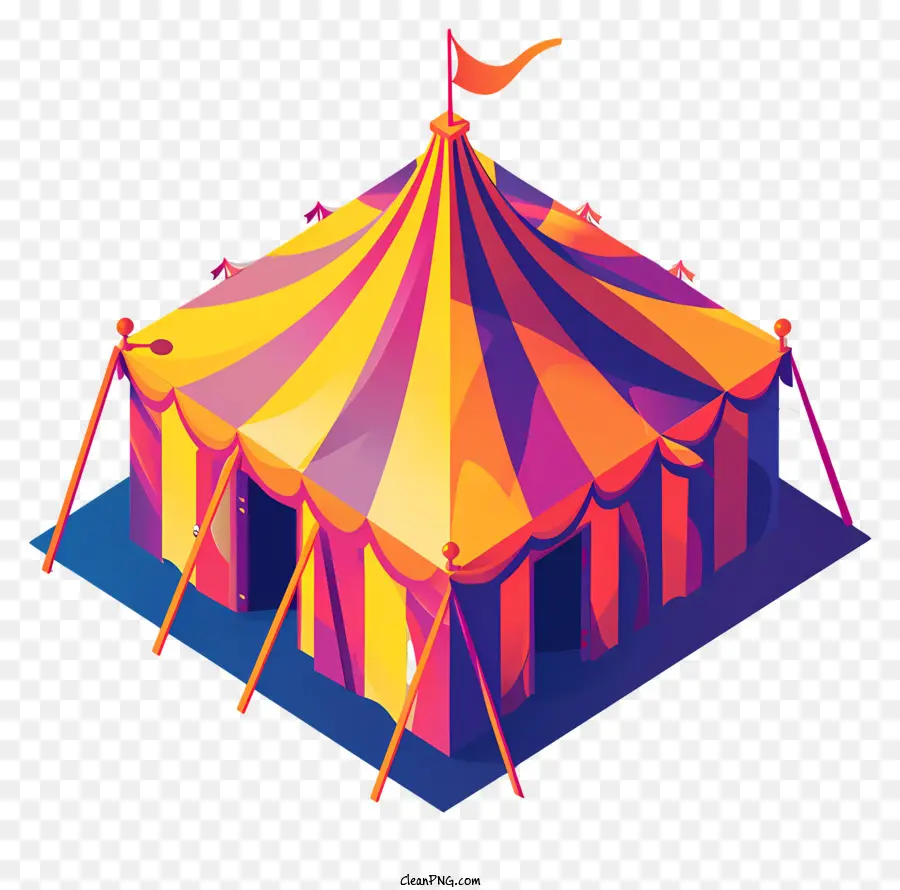 Carpa De Carnaval，Tienda De Circo PNG