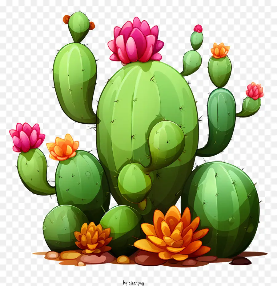 Suculentas De Garabatos，Plantas De Cactus PNG