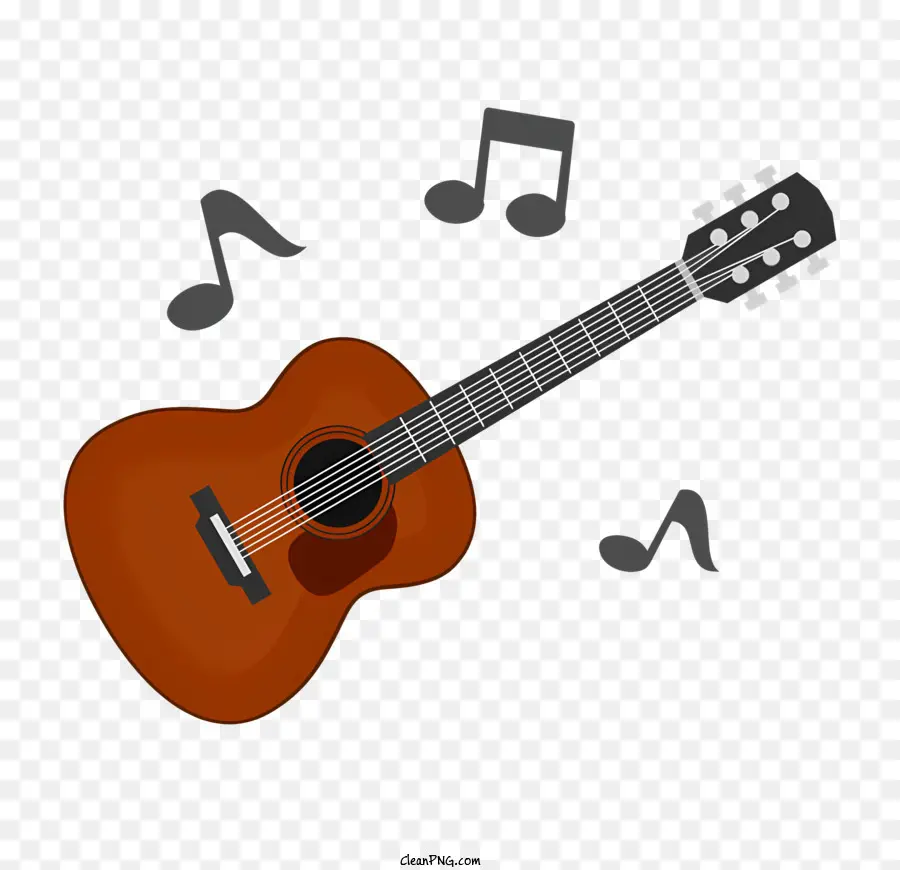 Envolvente，Guitarra Acústica PNG