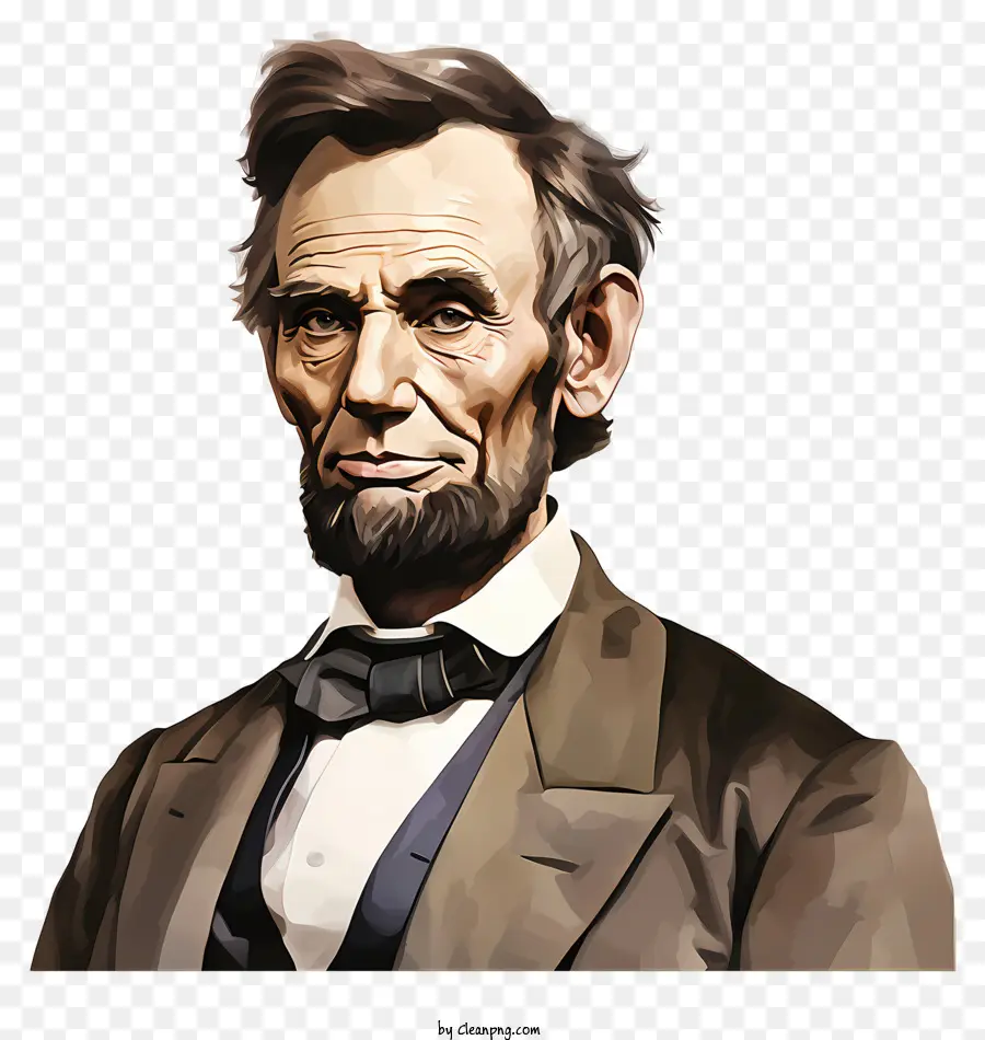 Acuarela Abraham Lincoln，Abraham Lincoln PNG