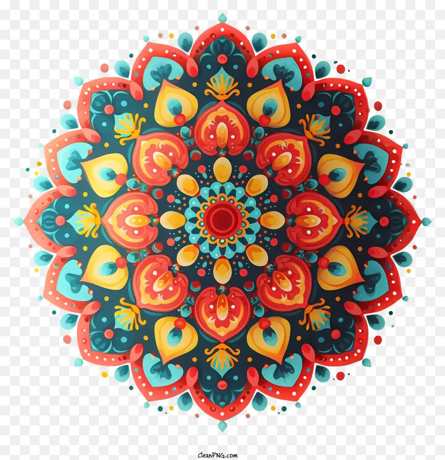 Mandala，Patrón Circular Decorativo PNG