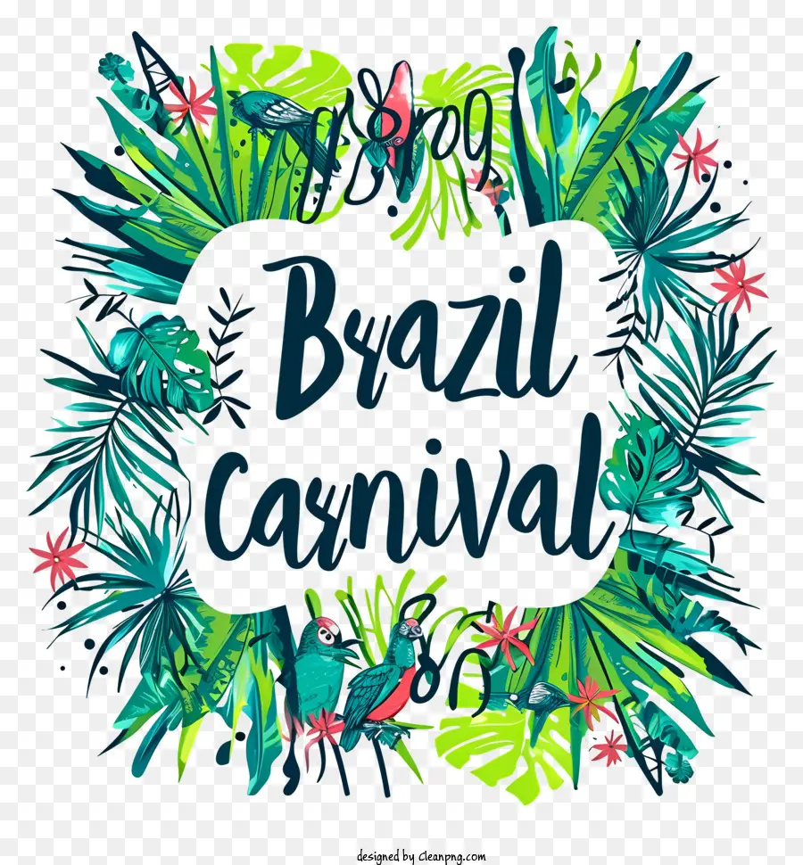 El Carnaval De Brasil，Floral Corona PNG