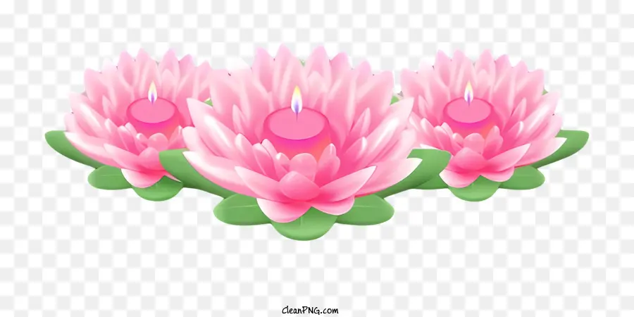 Bodhi Día，Las Flores De Loto PNG