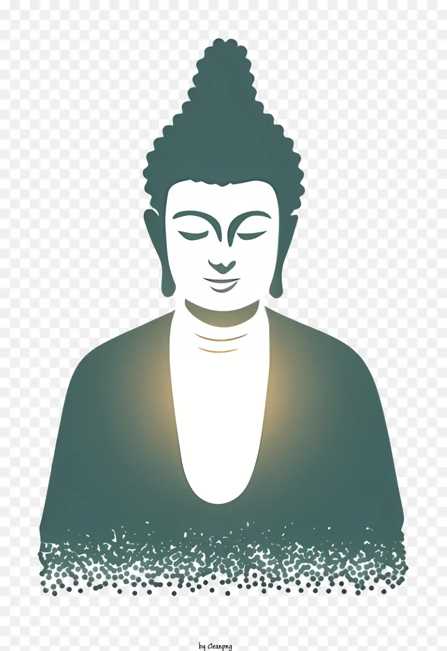 Bodhi Día，Estatua De Buda PNG