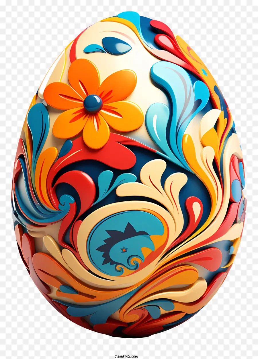 Huevo De Pascua，Colorido PNG