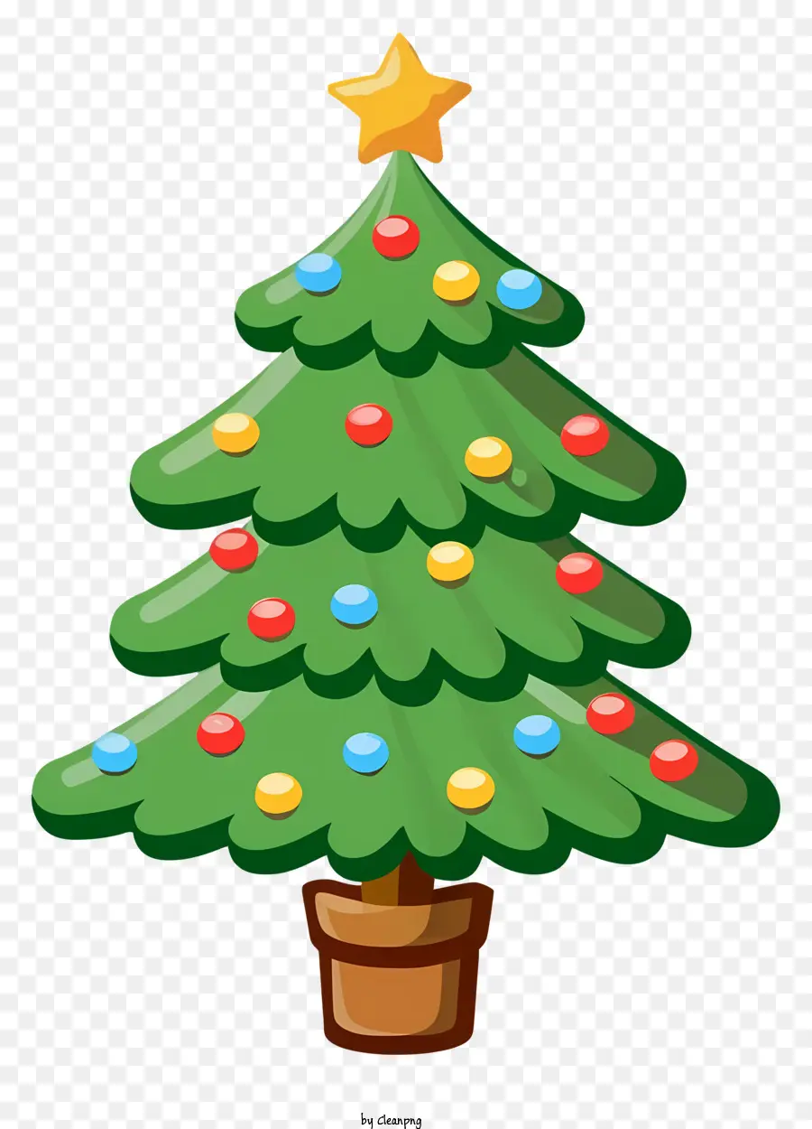 La Historieta，árbol De Navidad PNG