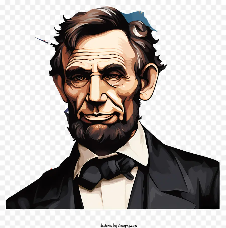 Pinturas Multicolores Abraham Lincoln，Abraham Lincoln PNG