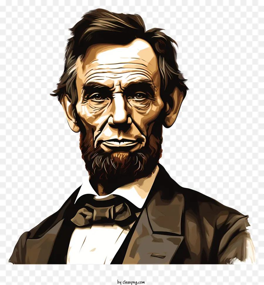 Abraham Lincoln Dibujado A Mano，Abraham Lincoln PNG