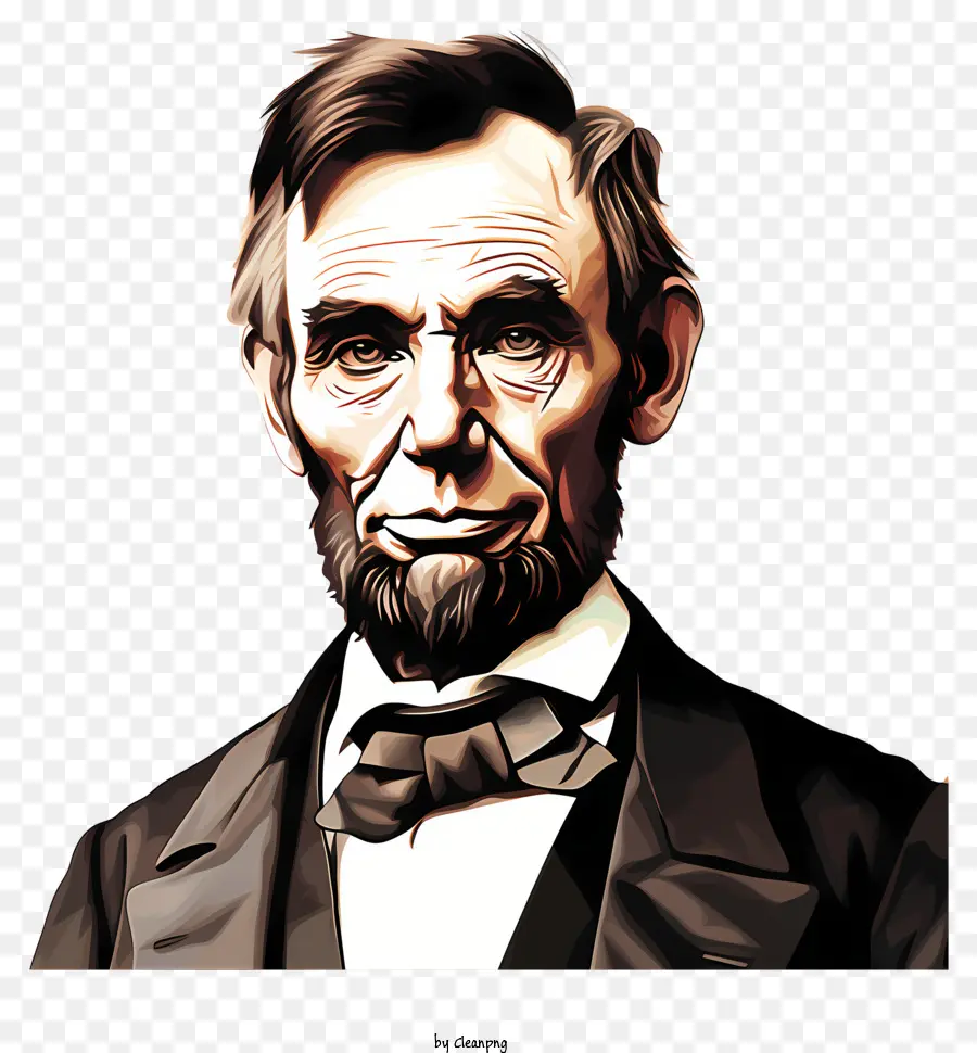 Abraham Lincoln Plano，Figura Histórica PNG