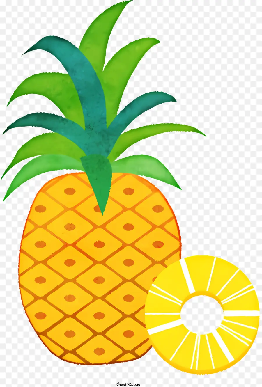 Piña，La Fruta PNG