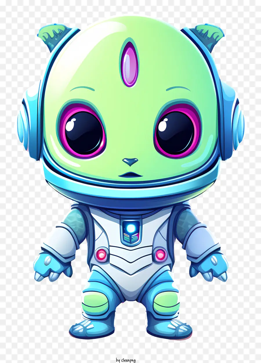 Mascota Alienígena Pastel，Lindo Extraterrestre PNG