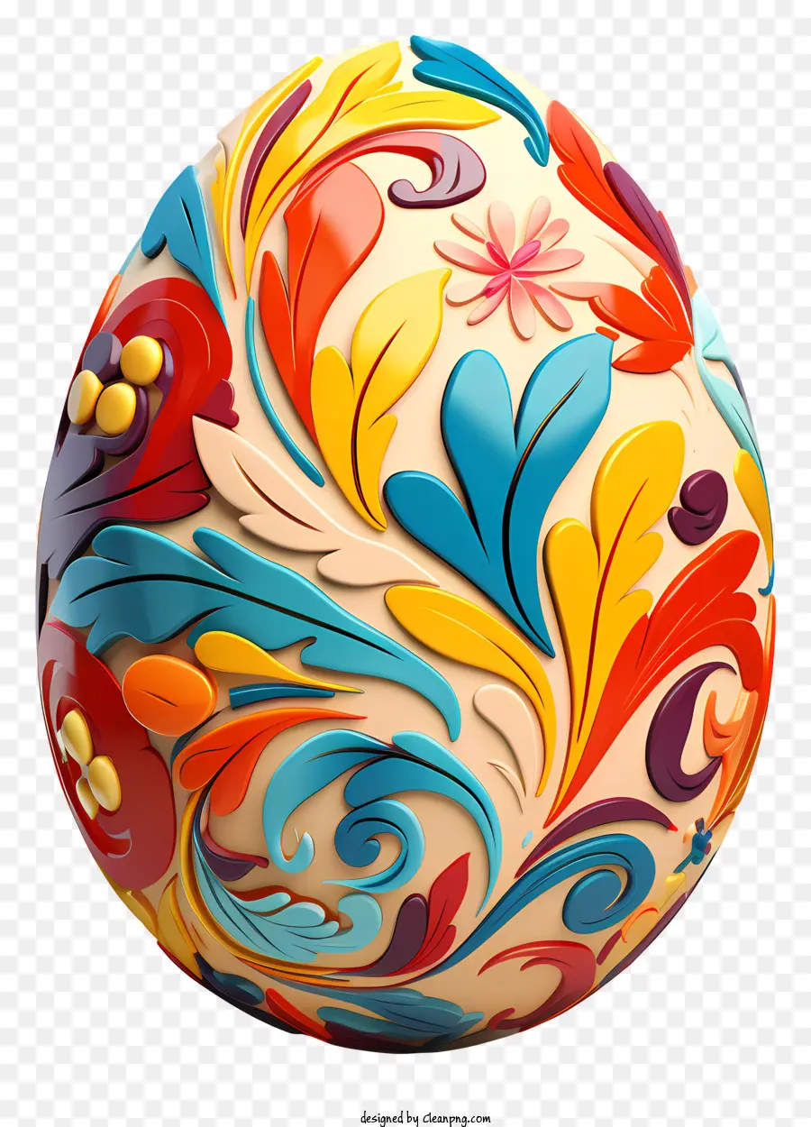 El Huevo De Pascua，Huevo Decorativo PNG