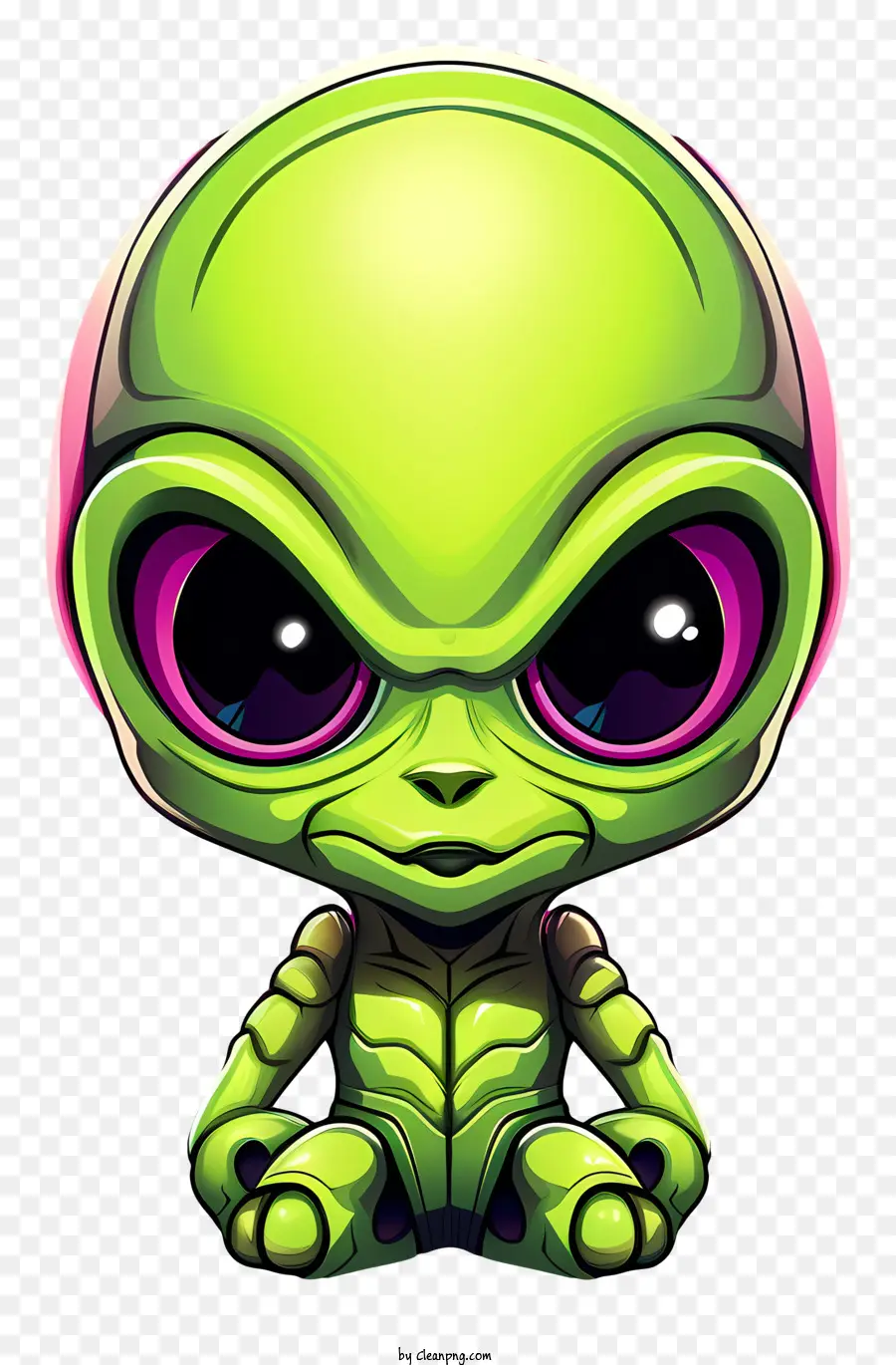 Lindo Alienígena Verde Con Un Ojo，Extraterrestre Verde PNG