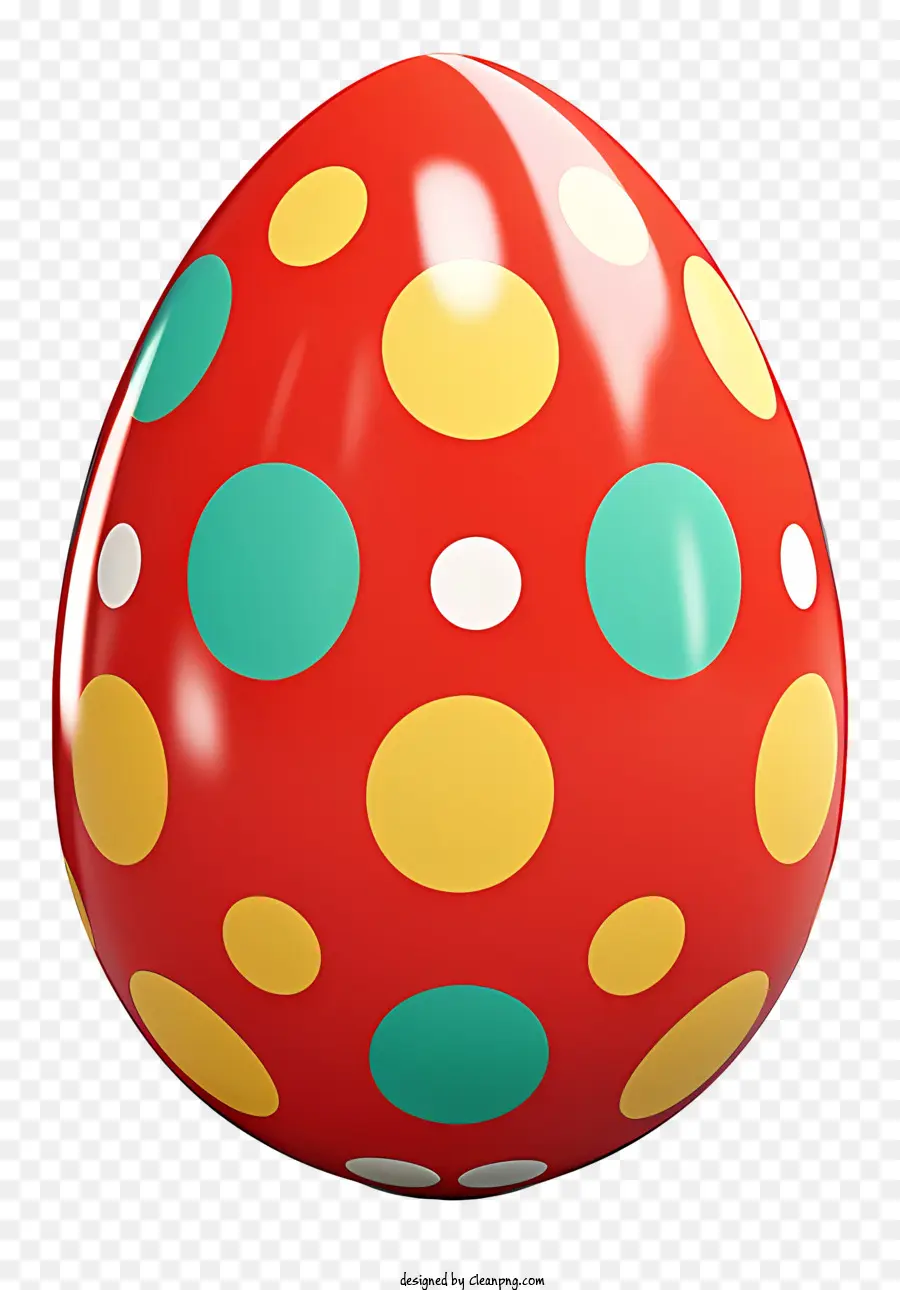 Huevo De Pascua，Polka Dots PNG