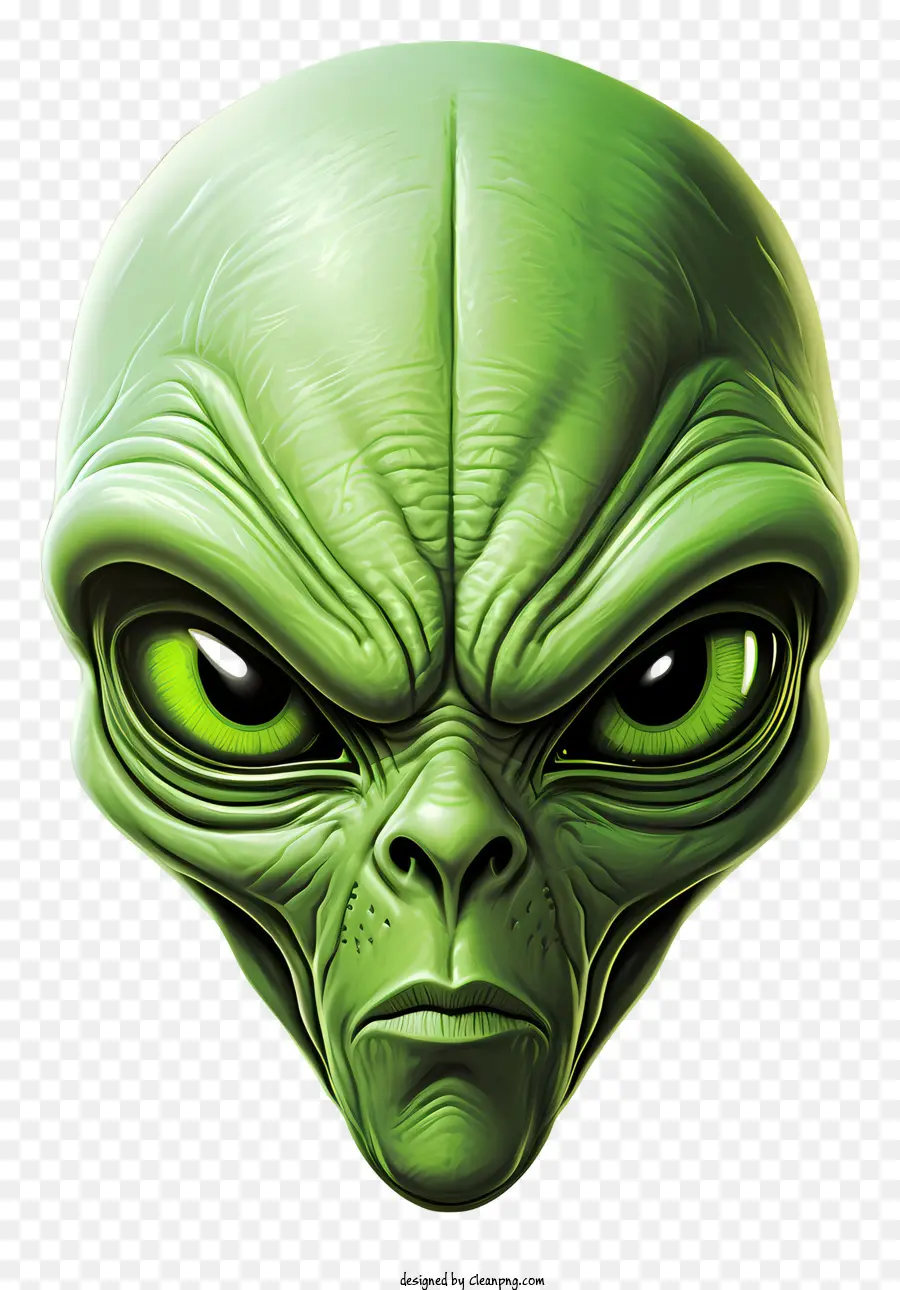 Mascota Alienígena，Extraterrestre Verde PNG