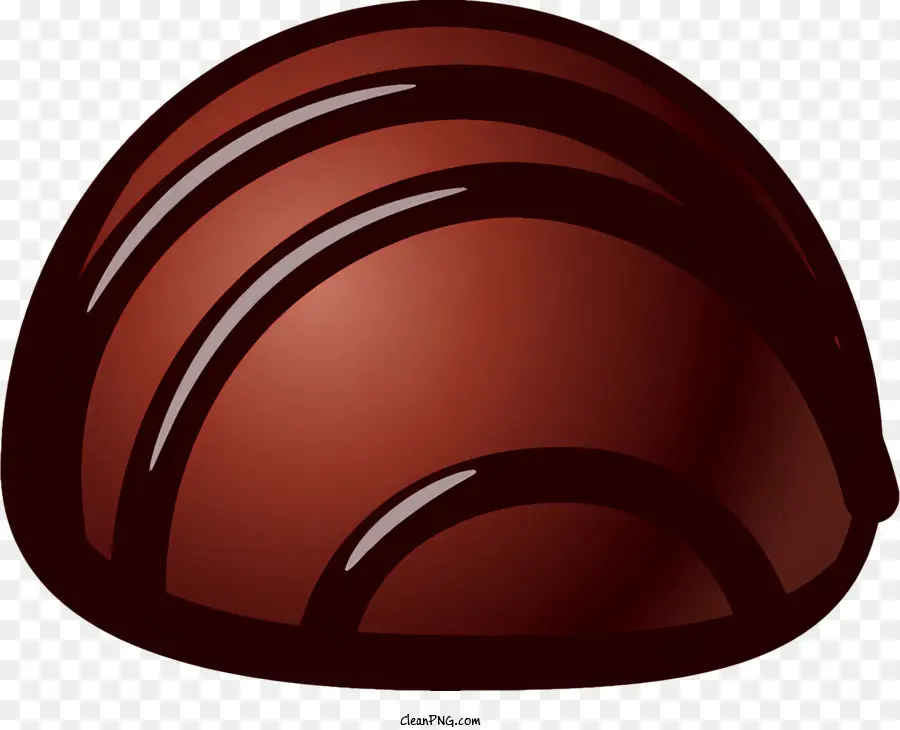 Huevo De Chocolate，Superficie Brillante PNG