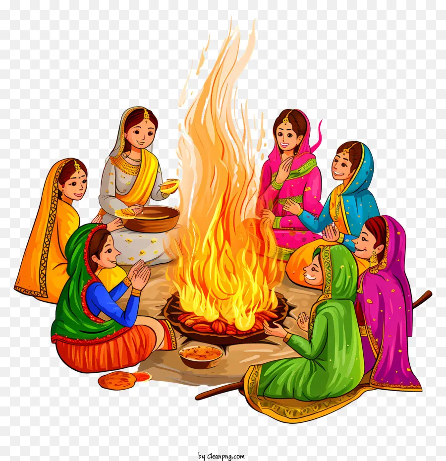 Lohri，Pozo De Fuego Bosque PNG