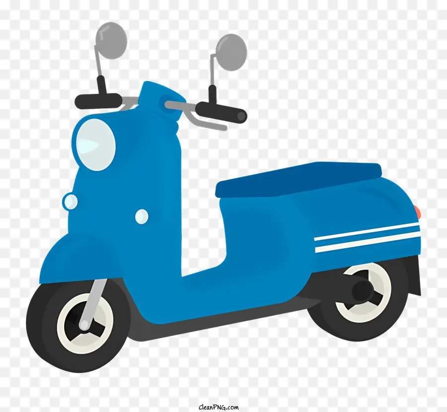 Azul Scooter，Motocicleta PNG