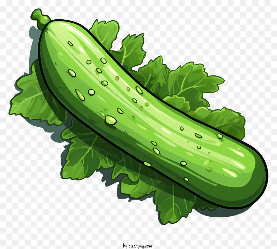 Pepino Estilo Garabato，Pepino PNG