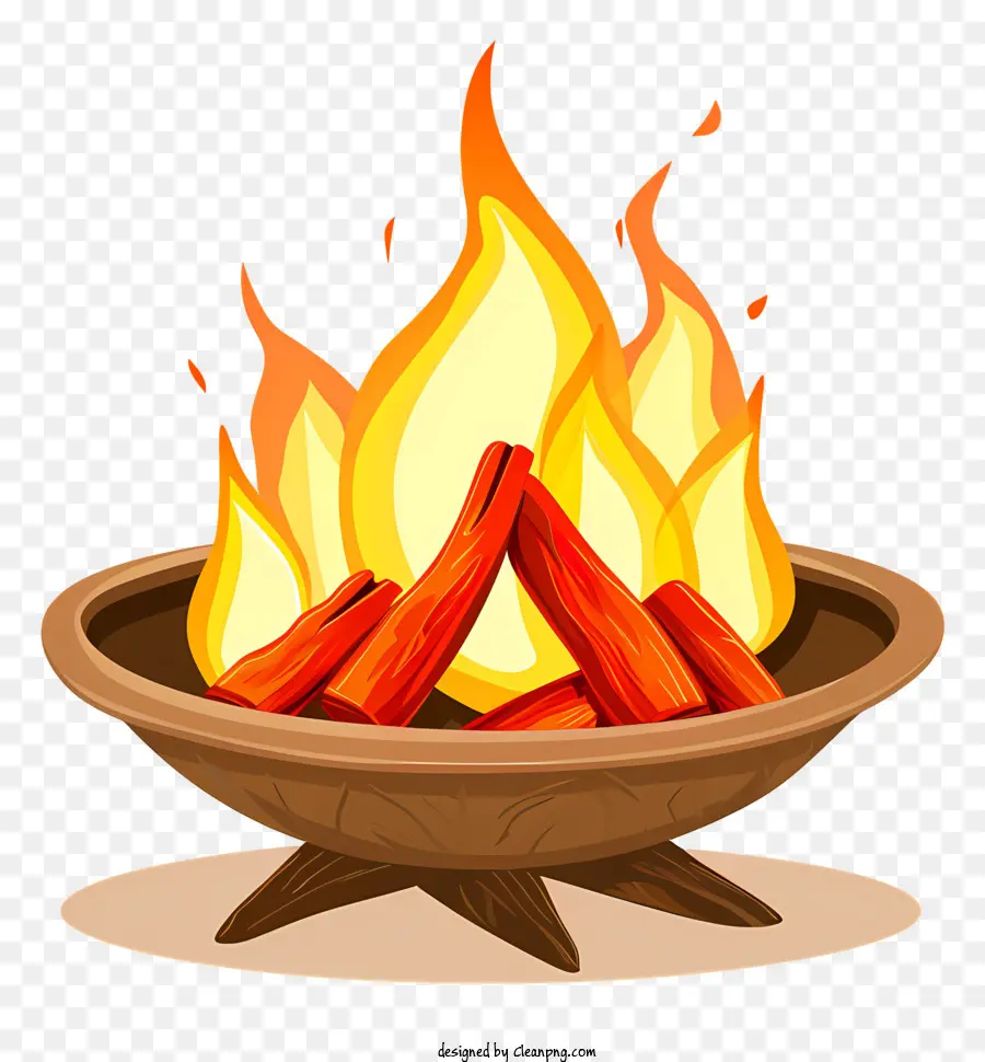 Lohri，Fuego En Un Tazón PNG