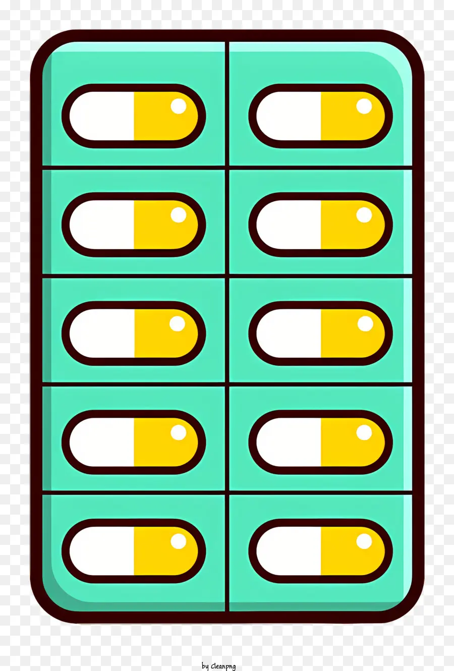 Icono，Paquete De Ampolla De Pastillas PNG