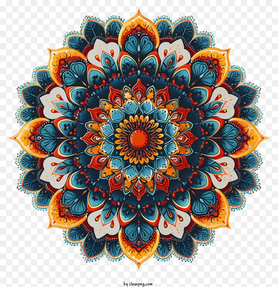 Mandala，Culturas Orientales PNG