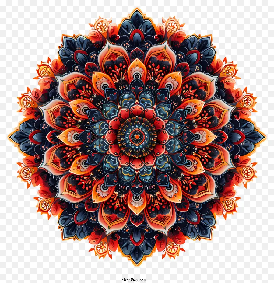 Mandala，Patrón Mandal PNG