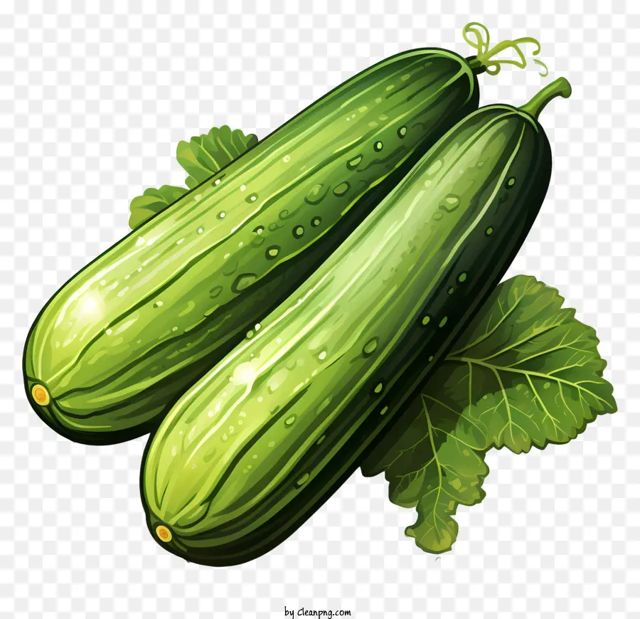 Pepino De Estilo Realista，Los Pepinos PNG