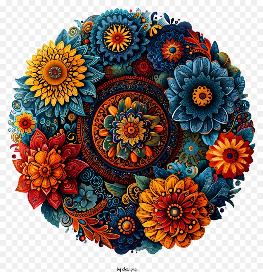 Mandala，Marco Circular PNG