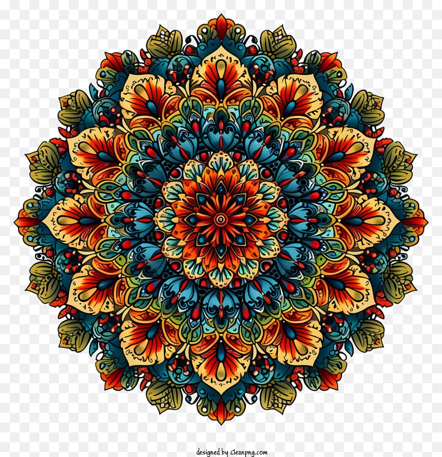 Mandala，Diseño Circular PNG