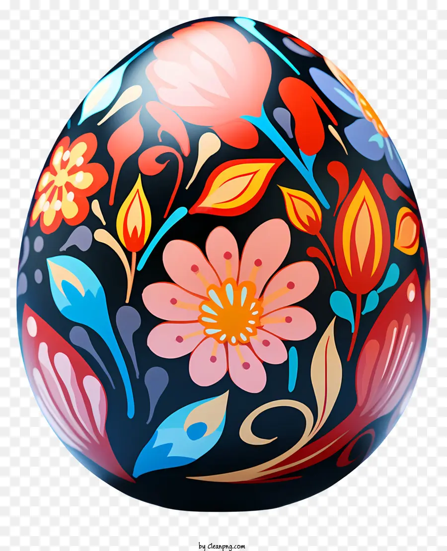 Huevo De Pascua Dibujado A Mano，Huevo Decorativo PNG
