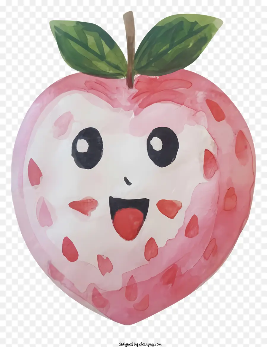 Dibujos Animados，Linda Manzana PNG