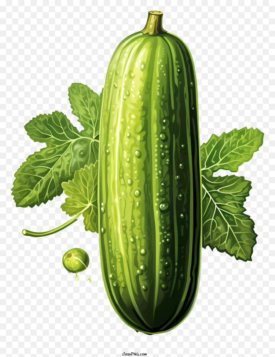 Pepino De Estilo Realista，Pepino Verde PNG