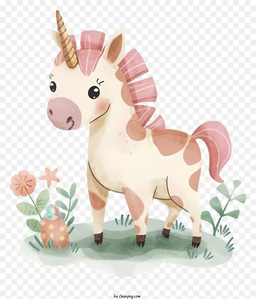 La Historieta，Dibujos Animados De Unicornio PNG