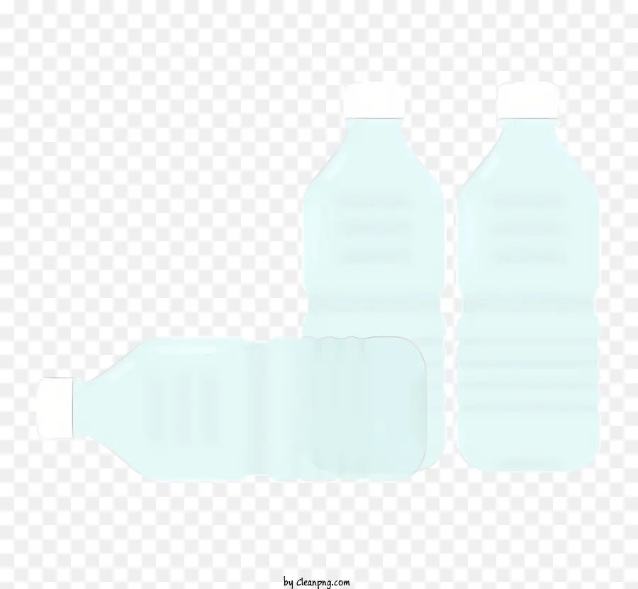 Botellas De Agua De Plástico，Botellas Apiladas PNG