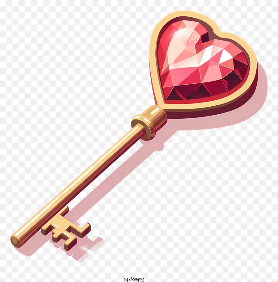 Llave De San Valentín，Llave Ornamentada PNG