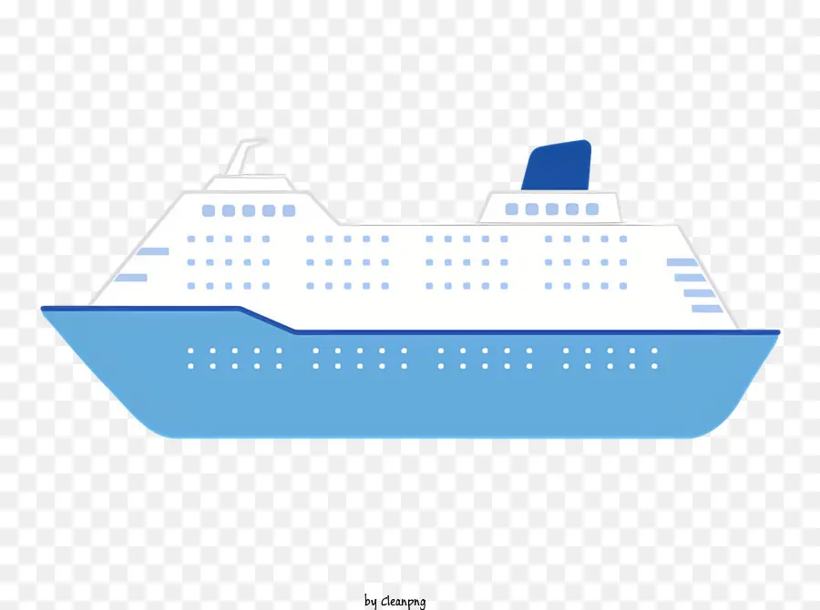 Barco De Crucero，Crucero Azul PNG