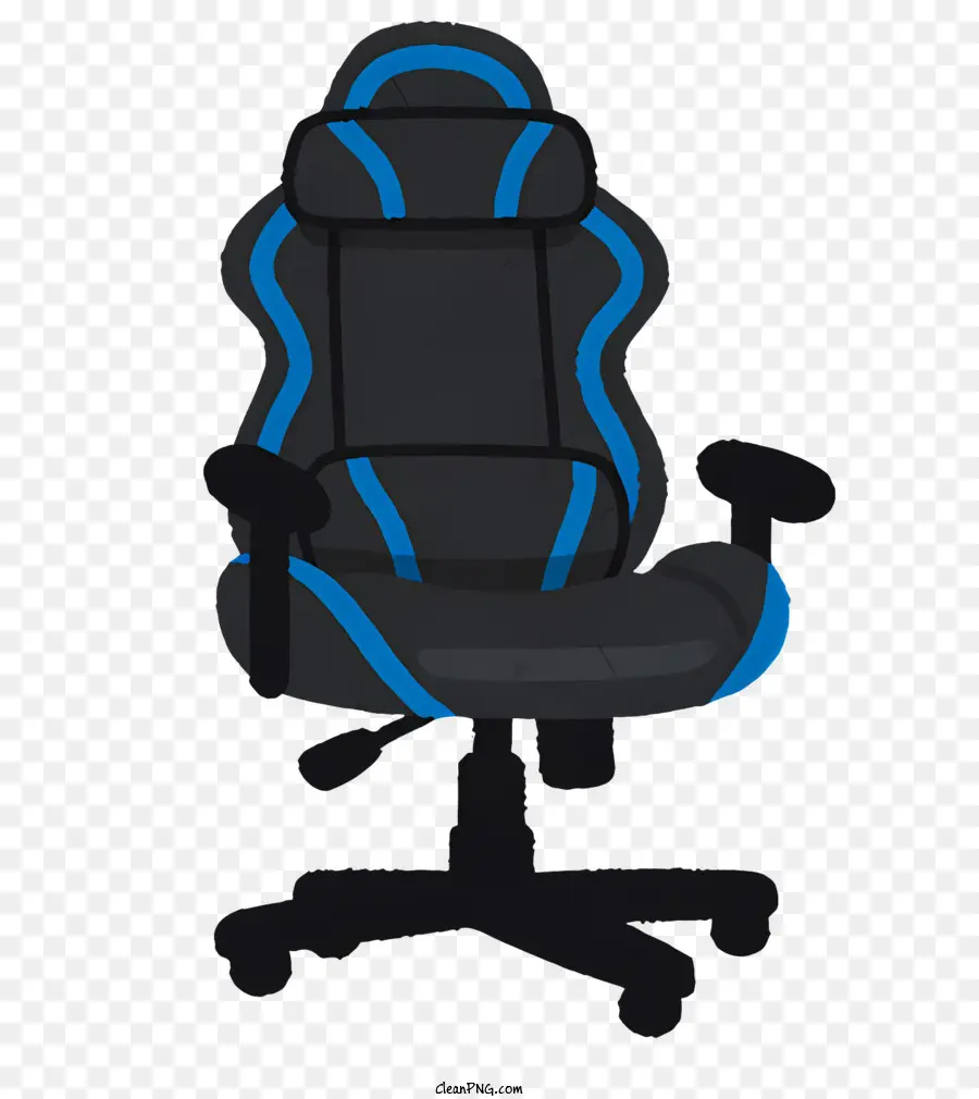 Silla De Oficina，Negro Silla De Oficina PNG