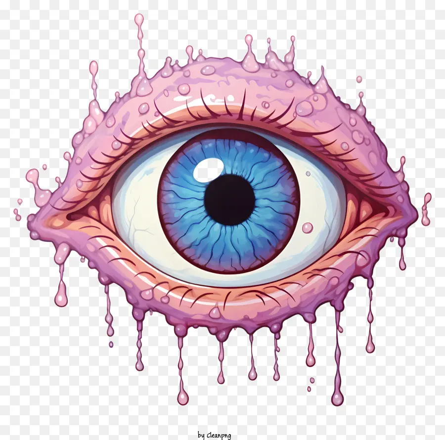 Globo De Ojos De Acuarela，Ojo Arte PNG