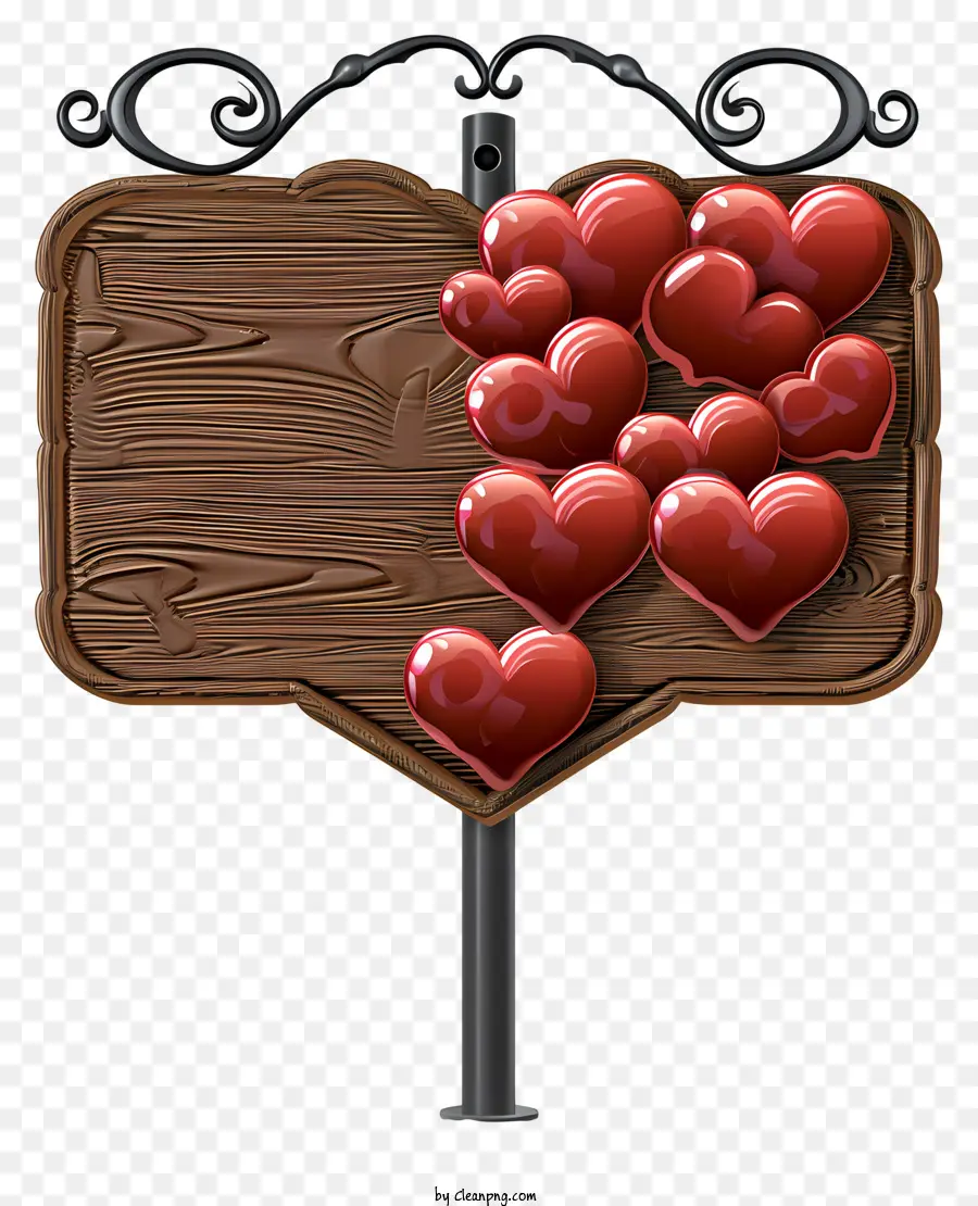 Icono De Tablero De Signo De San Valentín，El Amor Signo PNG