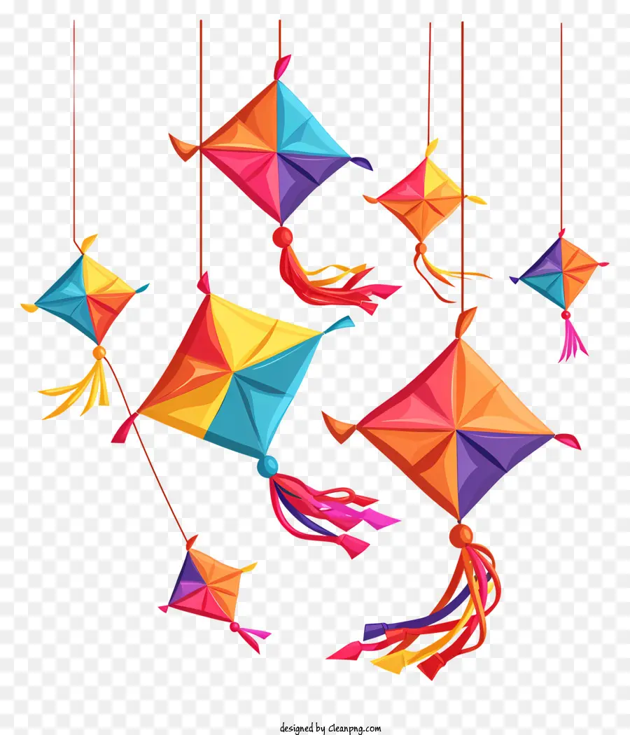 Elemento Makar Sankranti，Cometas PNG