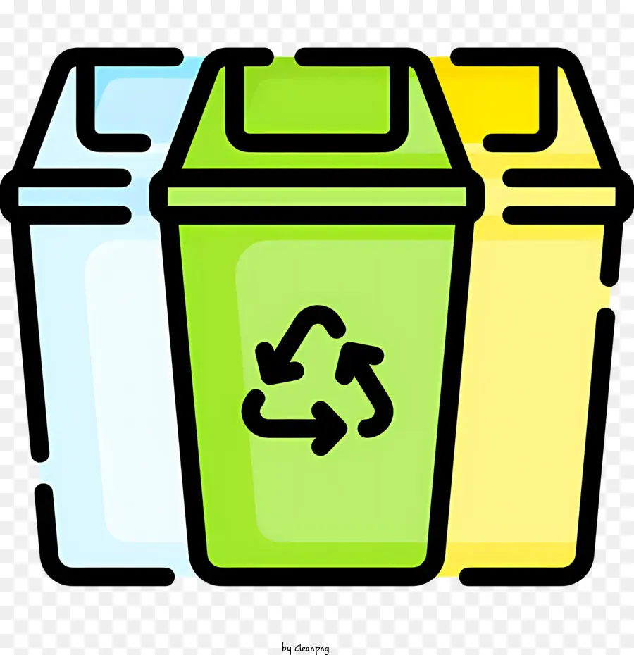 Reciclar，Papelera De Reciclaje PNG
