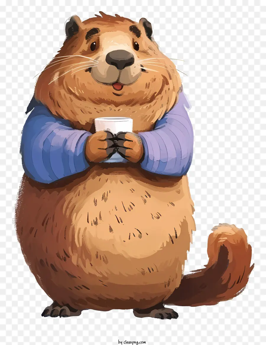 Marmota De Dibujos Animados，Dibujos Animados De Castor PNG