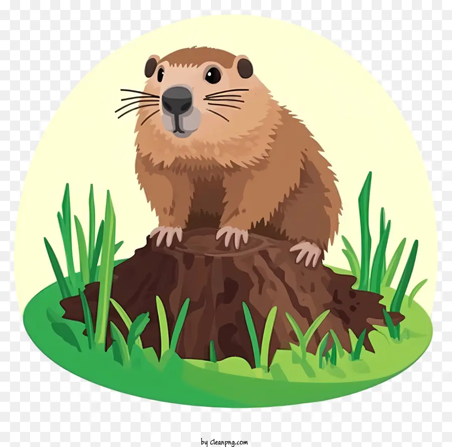 Estilo Isométrico，De La Marmota PNG