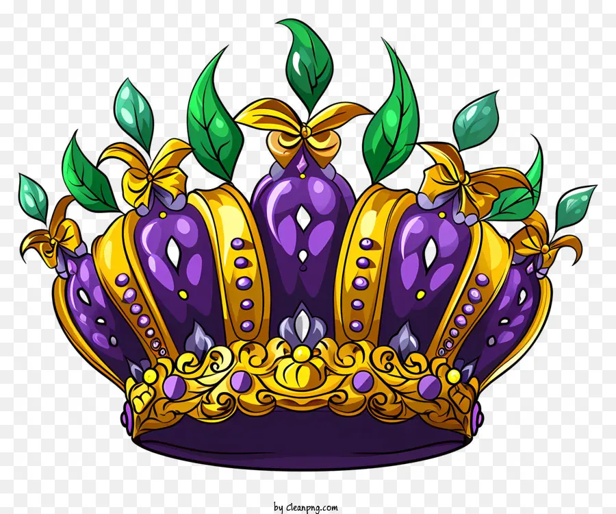 Mardi Gras Crown，Corona PNG