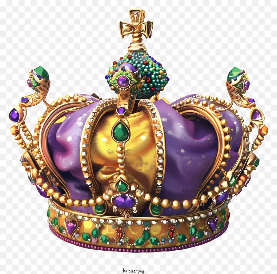 Mardi Gras Crown，Corona PNG