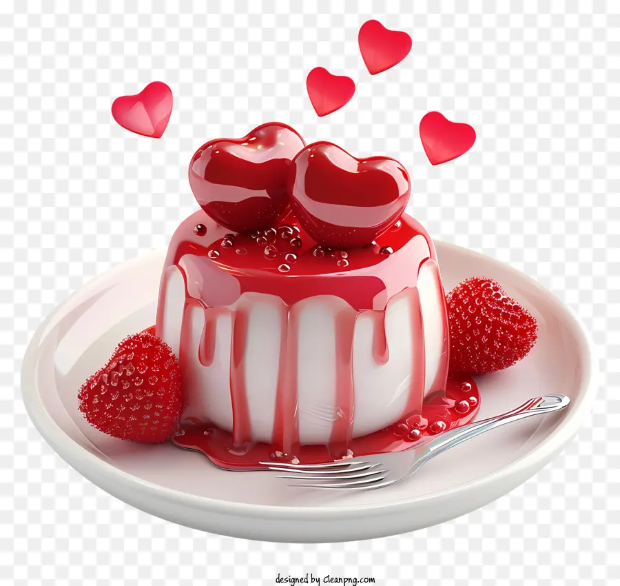 Postre De San Valentín，De Postre PNG