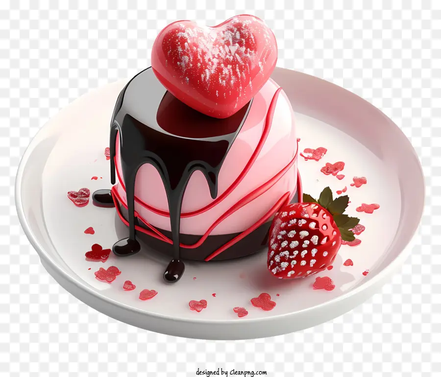 Postre De San Valentín，De Postre PNG